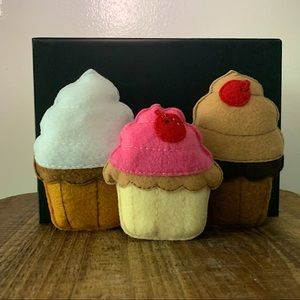 Handmade Catnip filled Cupcake Toys for Cats